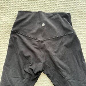 Black Lululemon Align Leggings Size 6